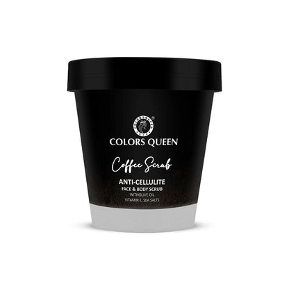 Colors Queen Anti-Cellulite Coffee Face & Body Scrub