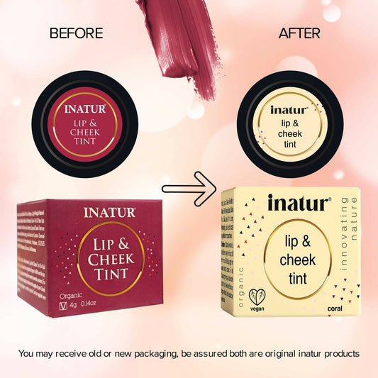 Buy Inatur Lip and Cheek Tint Coral from DrMediCart, Ship from India to USA