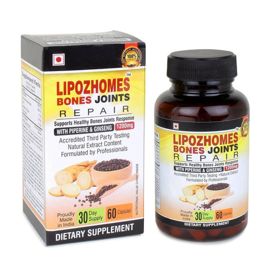 Buy Navchetana Kendra Lipozhomes Bones and Joint Repair Capsules from DrMediCart, Ship from India to USA