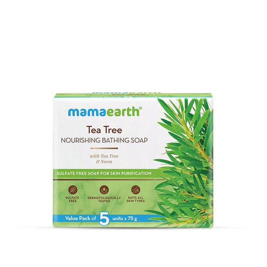 Buy Mamaearth Tea Tree Nourishing Bathing Soap from DrMediCart, Ship from India to USA