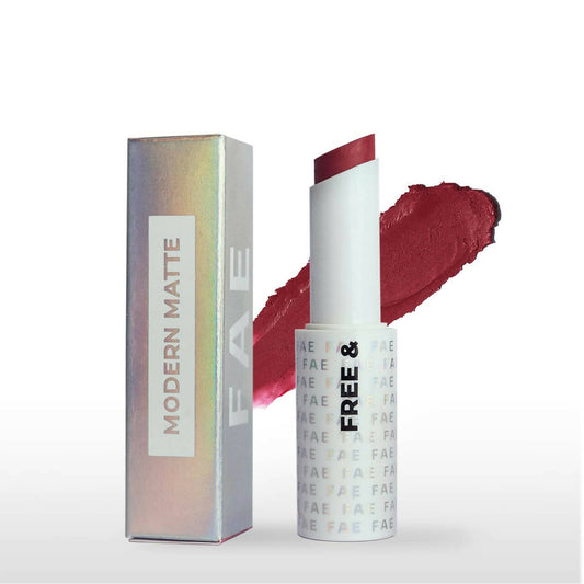 FAE Beauty Merlot Pink Modern Matte Lipstick - Shade Eccentric