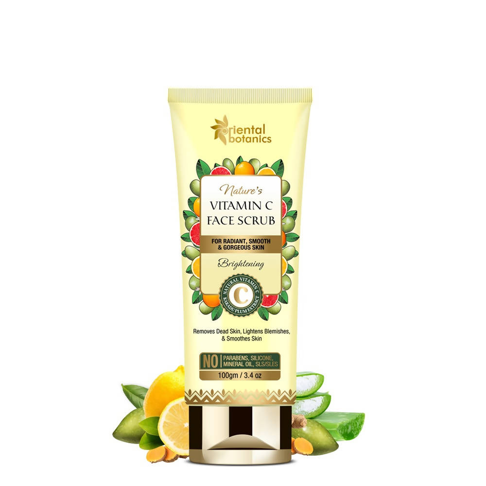 Oriental Botanics Natures Vitamin C Brightening Face Scrub