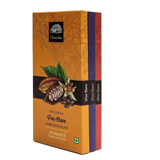 Buy Ainmane Pur Noir Dark Chocolate Bars Pack from DrMediCart