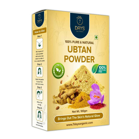 7 Days Ubtan Powder Face Pack - DrMediCart