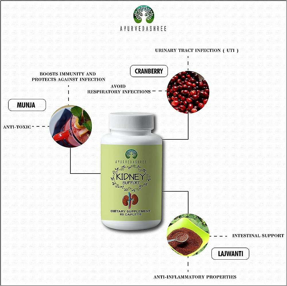 Ayurvedashree Kidney Support Caplets