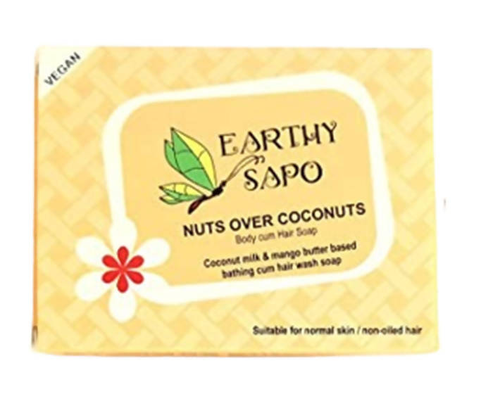 Earthy Sapo Nuts over Coconuts Body Cum Hair Soap