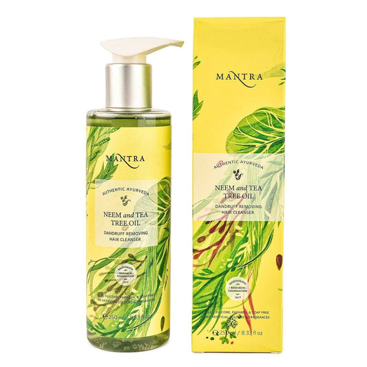 Buy Mantra Herbal Neem and Tea Tree Oil Dandruff Removing Hair Cleanser from DrMediCart, Ship from India to USA