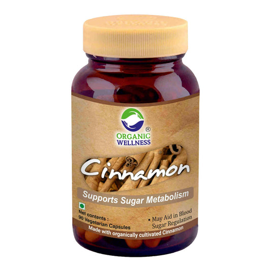 Organic Wellness Cinnamon Vegetarian Capsules