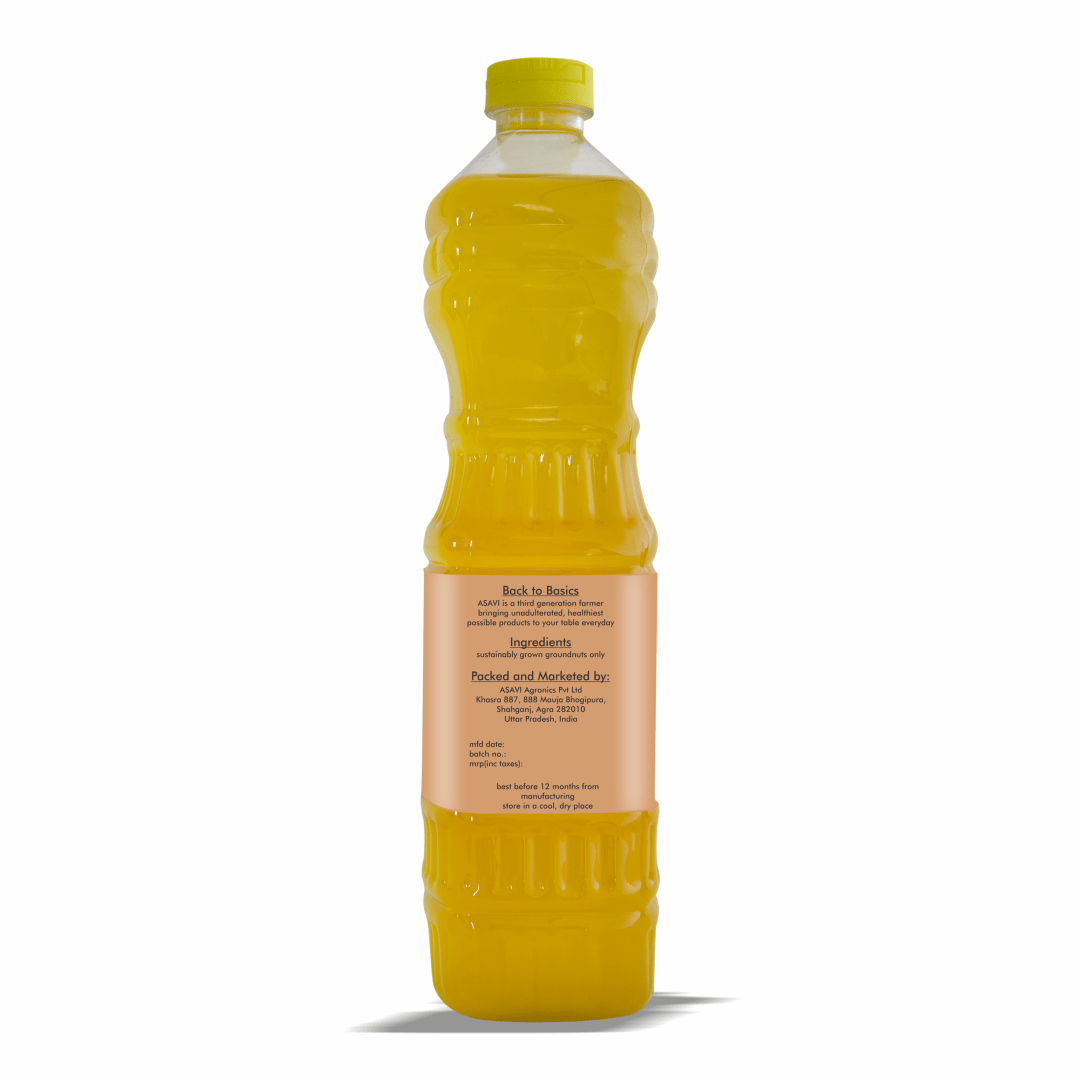 Asavi Cold Pressed Groundnut Oil