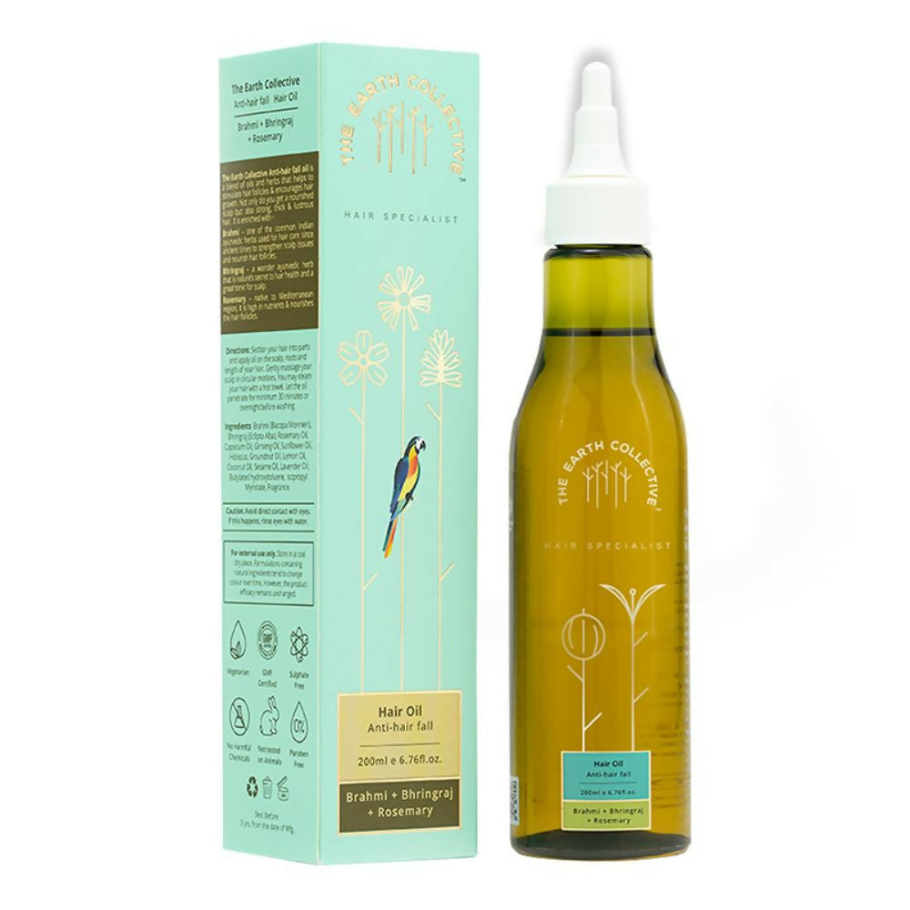 The Earth Collective Anti Hair Fall Hair Oil With Rosemary