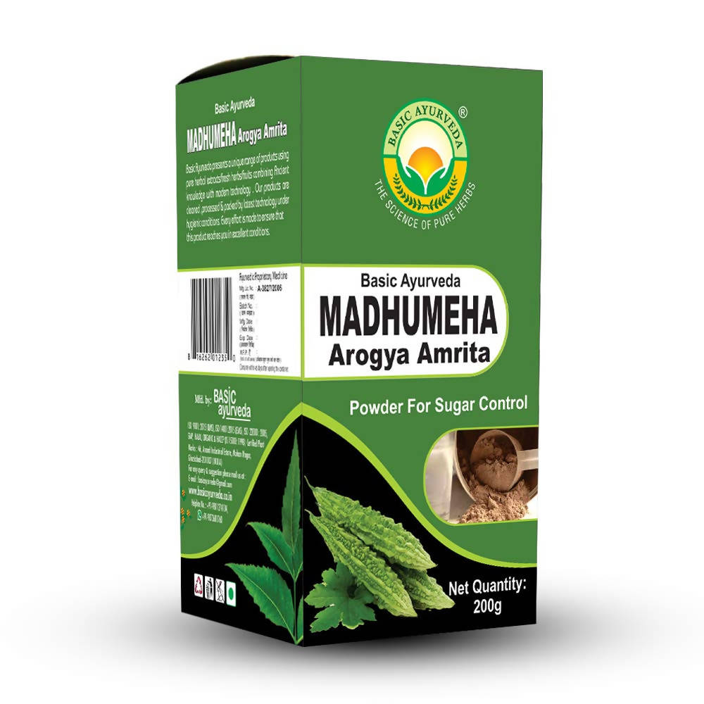 Basic Ayurveda Madhumeha Arogya Amrita Powder