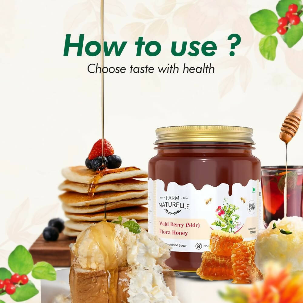 Farm Naturelle Wild Berry (Sidr) Flora Honey