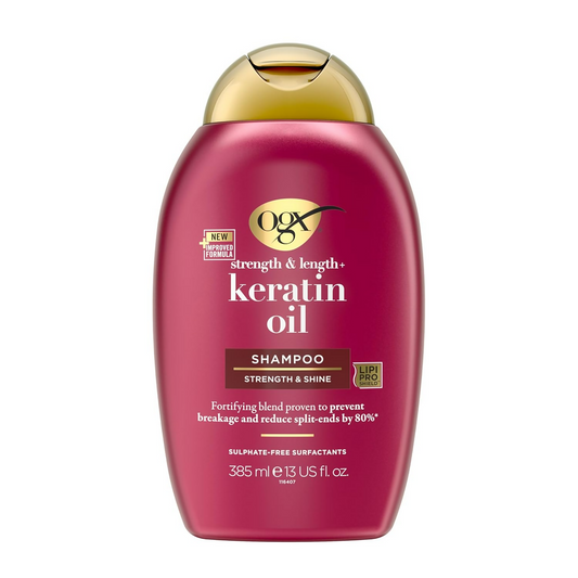OGX Strength & Length + Keratin Oil Fortifying Anti-Frizz Shampoo