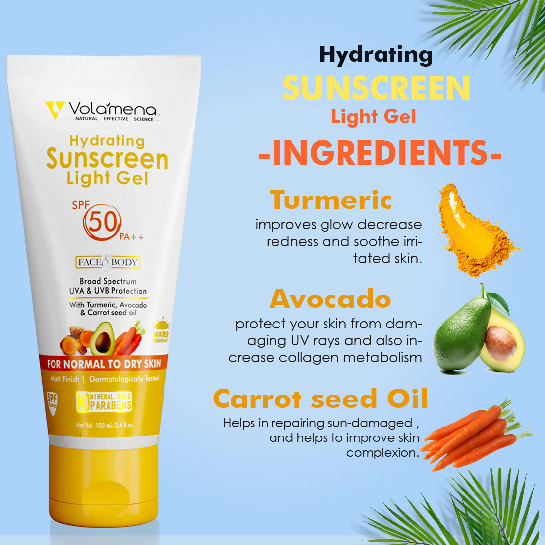 Volamena Sunscreen Gel SPF 50++