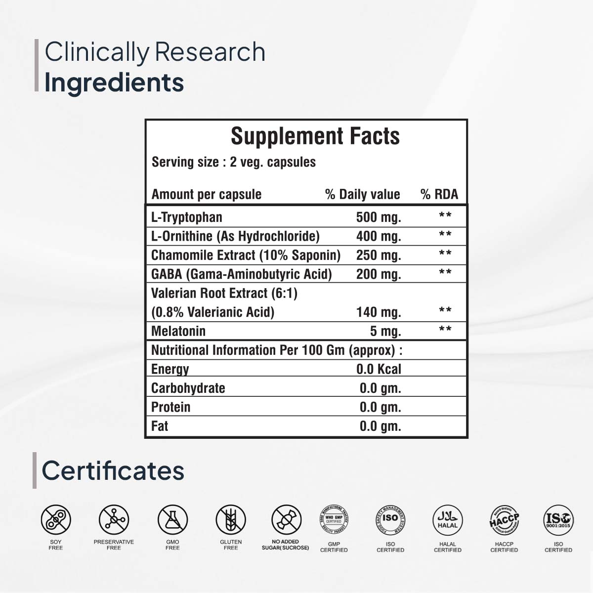 Miduty by Palak Notes Sleep Well Capsules