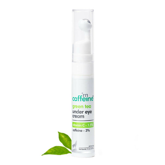 Buy mCaffeine Vitamin C Green Tea Under Eye Cream from DrMediCart, Ship from India to USA