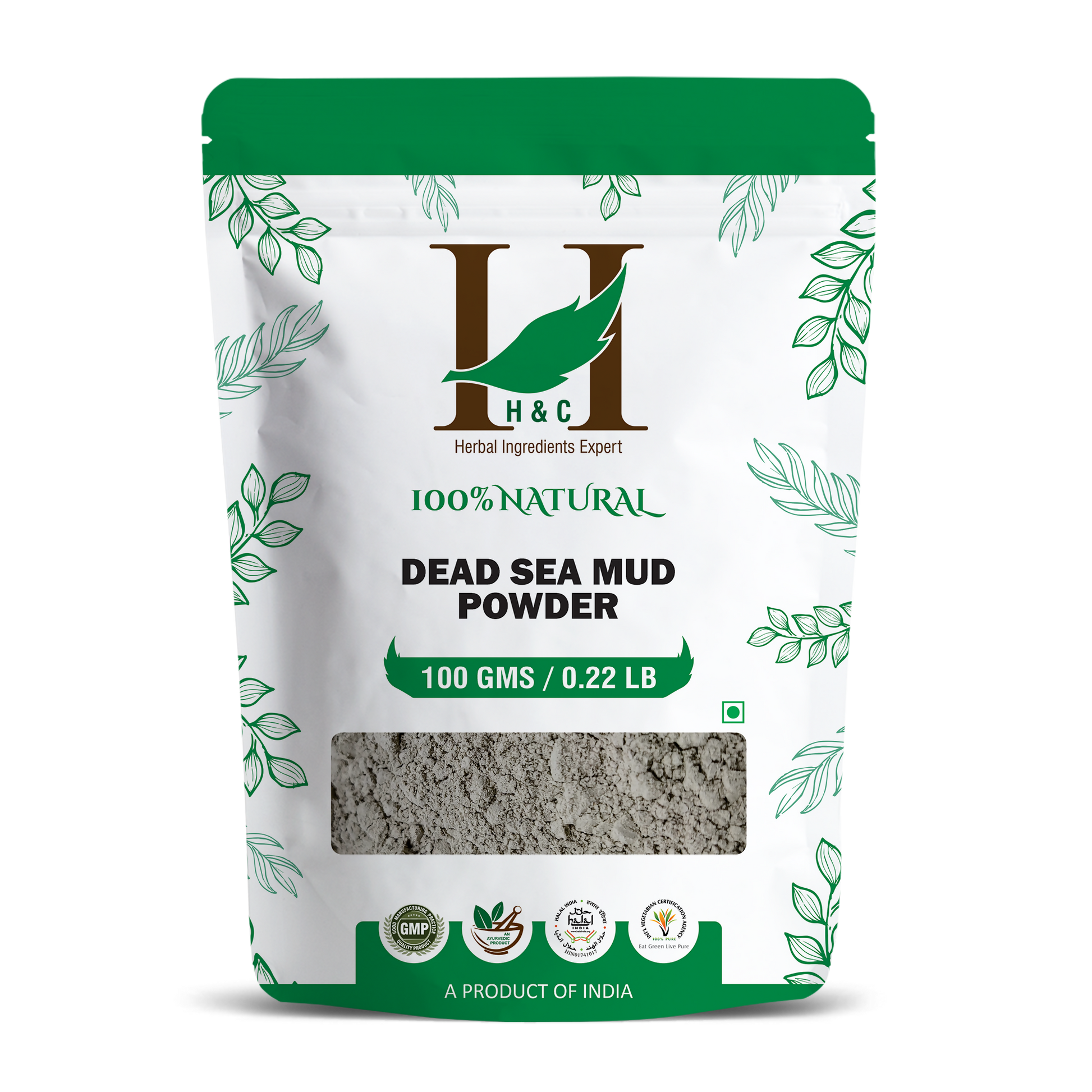 H&C Herbal Dead Sea Mud Powder