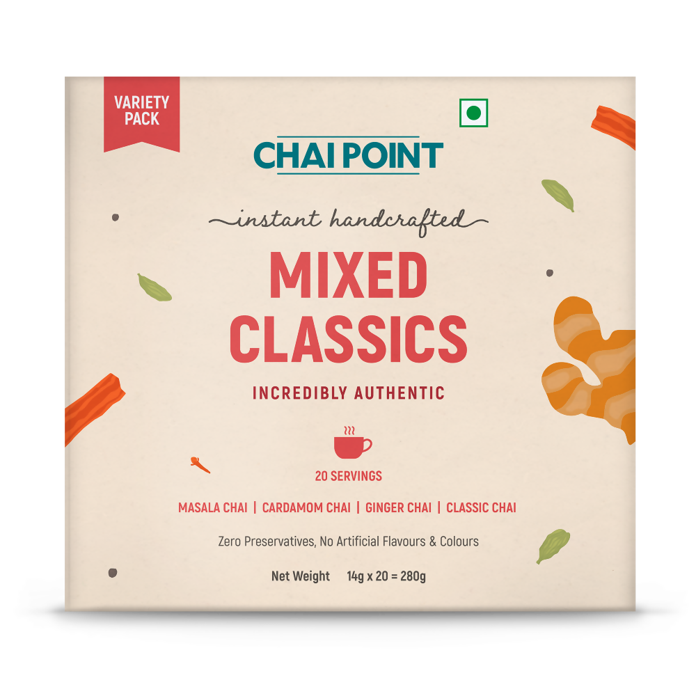 Buy Chai Point Mixed Classics -â‚¬â€œ Instant Chai Variety Pack from DrMediCart