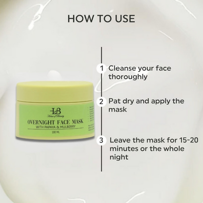 House of Beauty Overnight Face Mask
