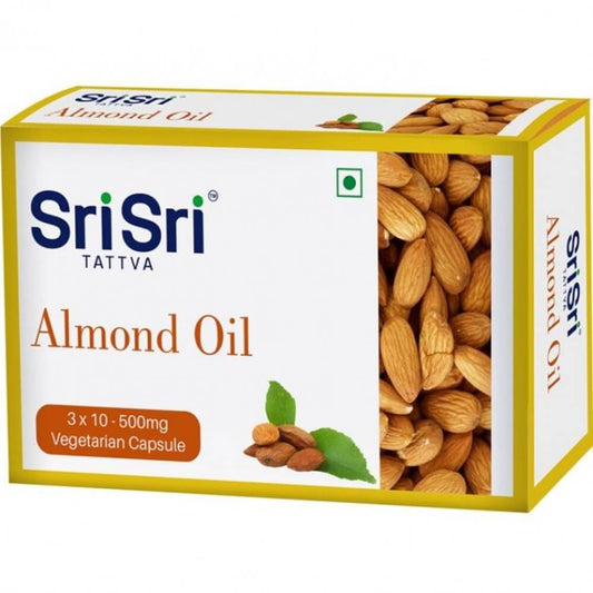 Buy Sri Sri Tattva Almond Veg Oil Capsules from DrMediCart, Ship from India to USA