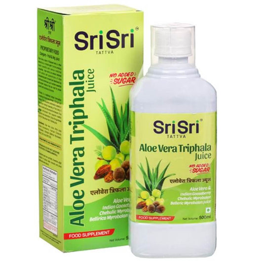 Buy Sri Sri Tattva Aloe Vera Triphala Juice from DrMediCart, Ship from India to USA