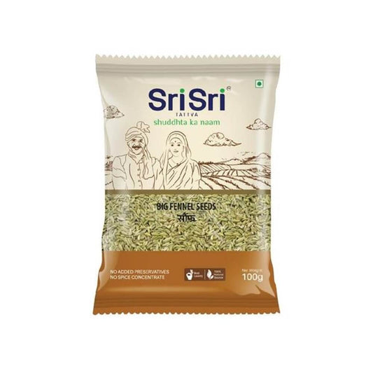 Buy Sri Sri Tattva Big Fennel Seeds (Saunf) from DrMediCart, Ship from India to USA