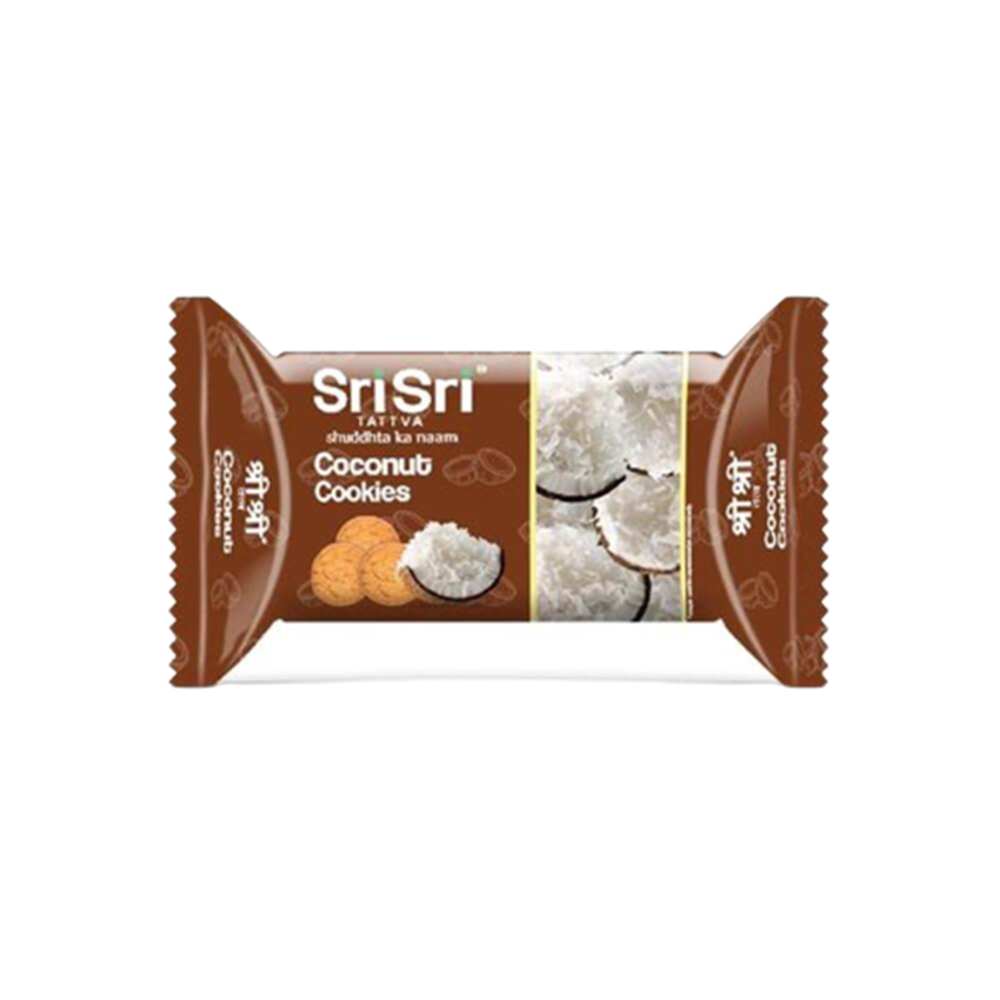Buy Sri Sri Tattva Coconut Cookies from DrMediCart, Ship from India to USA