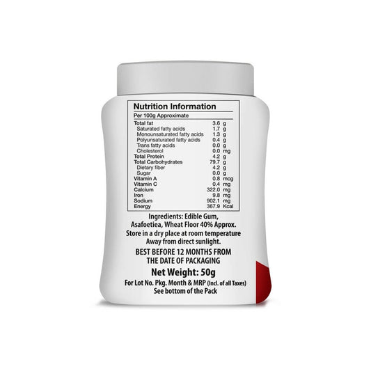 Buy Sri Sri Tattva Compounded Asafoetida (Hing) Powder from DrMediCart, Ship from India to USA