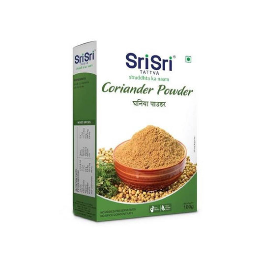 Buy Sri Sri Tattva Coriander Powder from DrMediCart, Ship from India to USA
