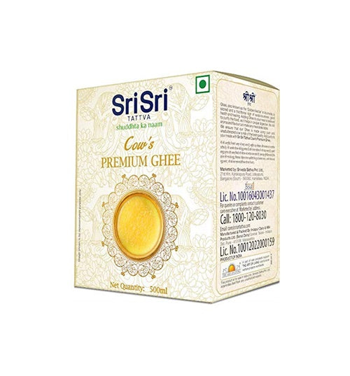 Sri Sri Tattva Cows Premium Ghee | Premium Cow Ghee for Better Digestion and Immunity | Pure and Natural Desi Ghee