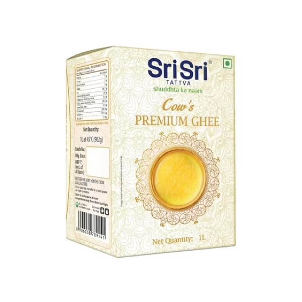 Sri Sri Tattva Cows Premium Ghee | Premium Cow Ghee for Better Digestion and Immunity | Pure and Natural Desi Ghee