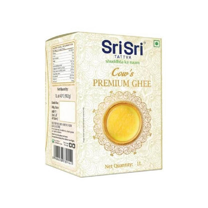 Sri Sri Tattva Cows Premium Ghee | Premium Cow Ghee for Better Digestion and Immunity | Pure and Natural Desi Ghee