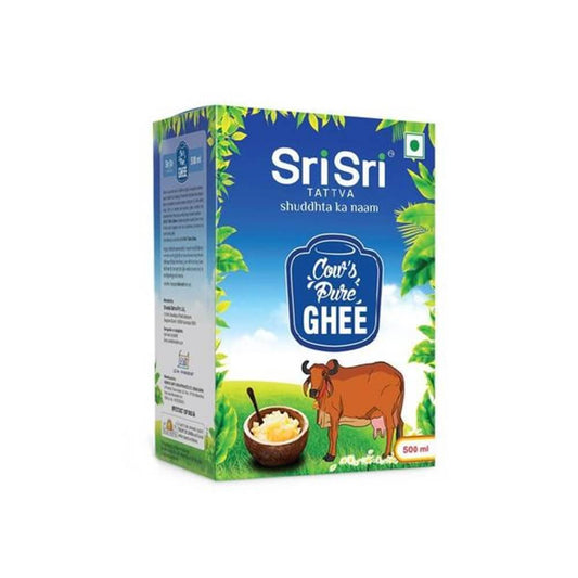 Buy Sri Sri Tattva Cow's Pure Ghee | Pure Cow Ghee for Better Digestion and Immunity | Pure A2 Cow Ghee from DrMediCart, Ship from India to USA