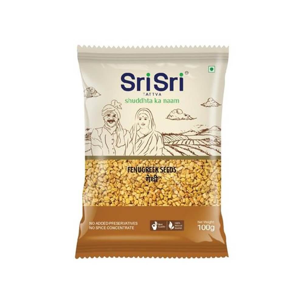 Buy Sri Sri Tattva Fenugreek Seeds (Methi) from DrMediCart, Ship from India to USA