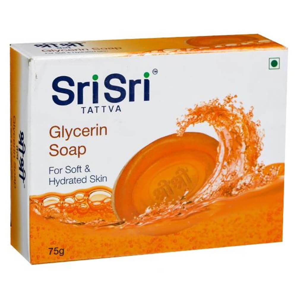 Buy Sri Sri Tattva Glycerin Soap - 75gm from DrMediCart, Ship from India to USA
