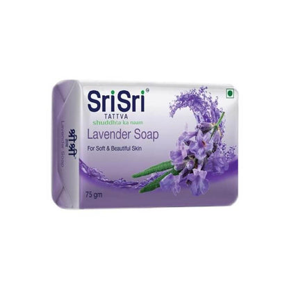 Buy Sri Sri Tattva Lavender Soap - 75 Gm from DrMediCart, Ship from India to USA