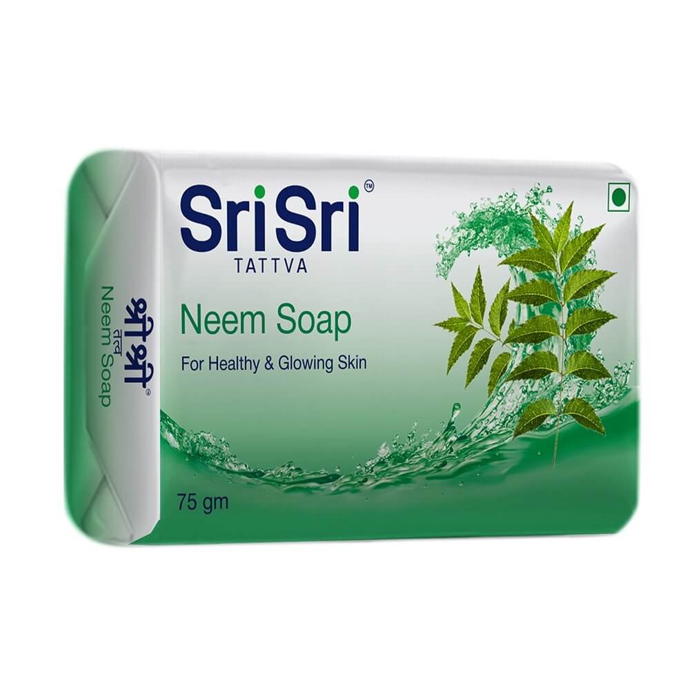 Buy Sri Sri Tattva Neem Soap - 75 Gm from DrMediCart, Ship from India to USA