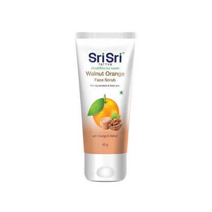 Sri Sri Tattva Walnut Orange Face Scrub 60ml
