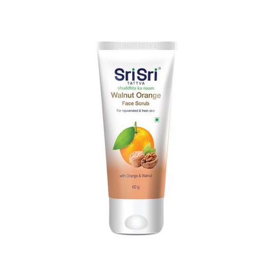 Sri Sri Tattva Walnut Orange Face Scrub 60ml