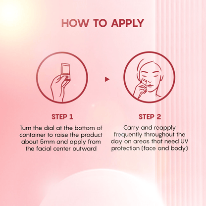 AHC Natural Perfection Double Shield Sun Stick With SPF 50+ & PA++++ - Korean Skincare