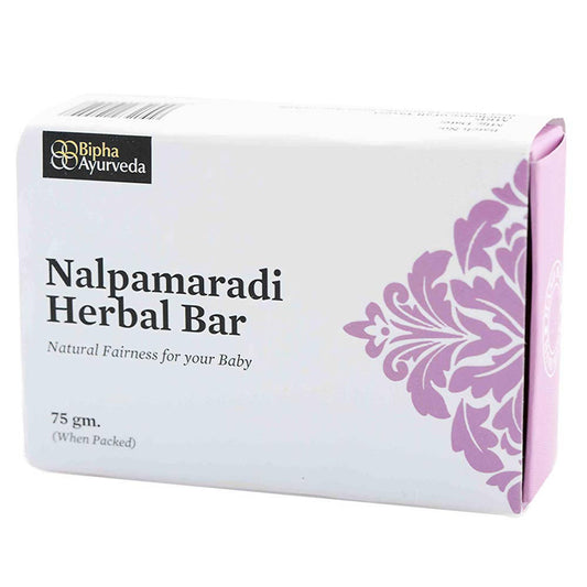 Buy Bipha Ayurveda Nalpamaradi Herbal Bathing Bar from DrMediCart, Ship from India to USA