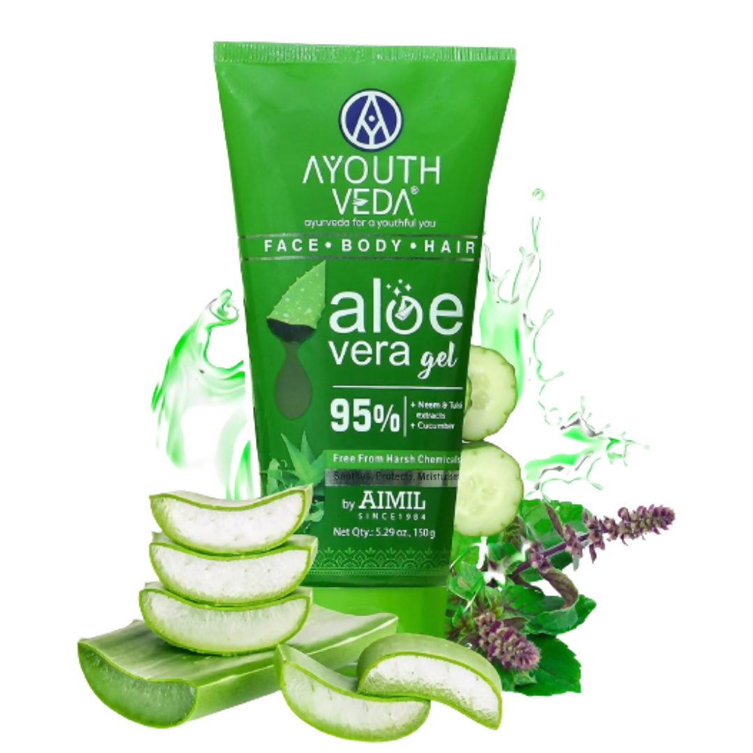 Buy Ayouthveda Aloe Vera Face Gel from DrMediCart, Ship from India to USA