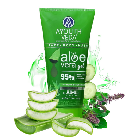 Buy Ayouthveda Aloe Vera Face Gel from DrMediCart, Ship from India to USA