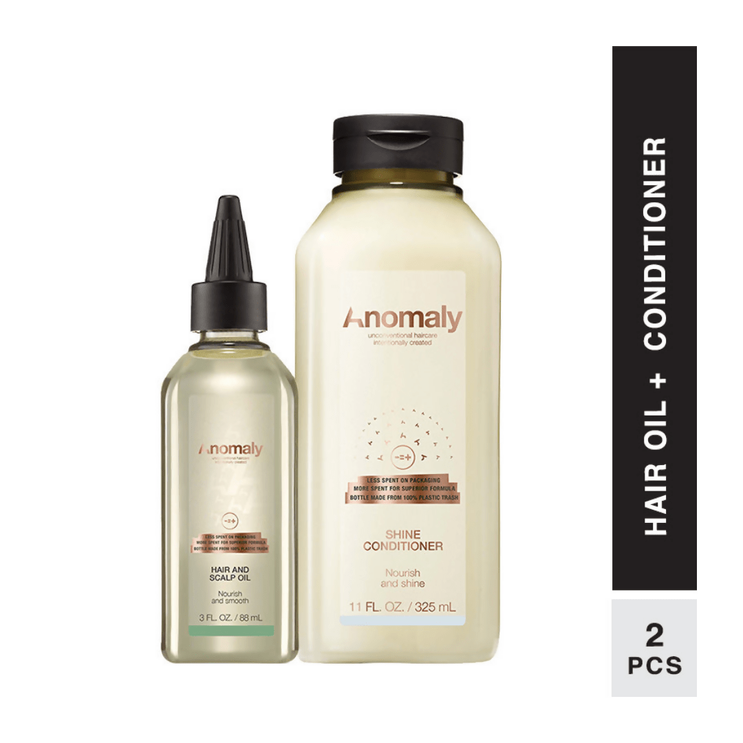 Anomaly by Priyanka Chopra Shine Conditioner & Hair Oil Combo