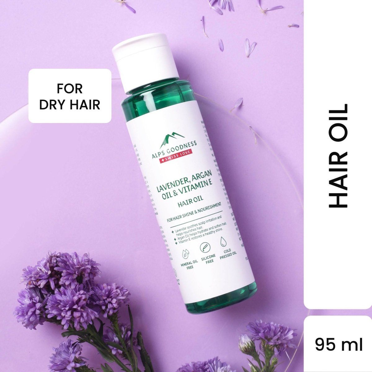 Alps Goodness Lavender, Argan Oil & Vitamin E Hair Oil