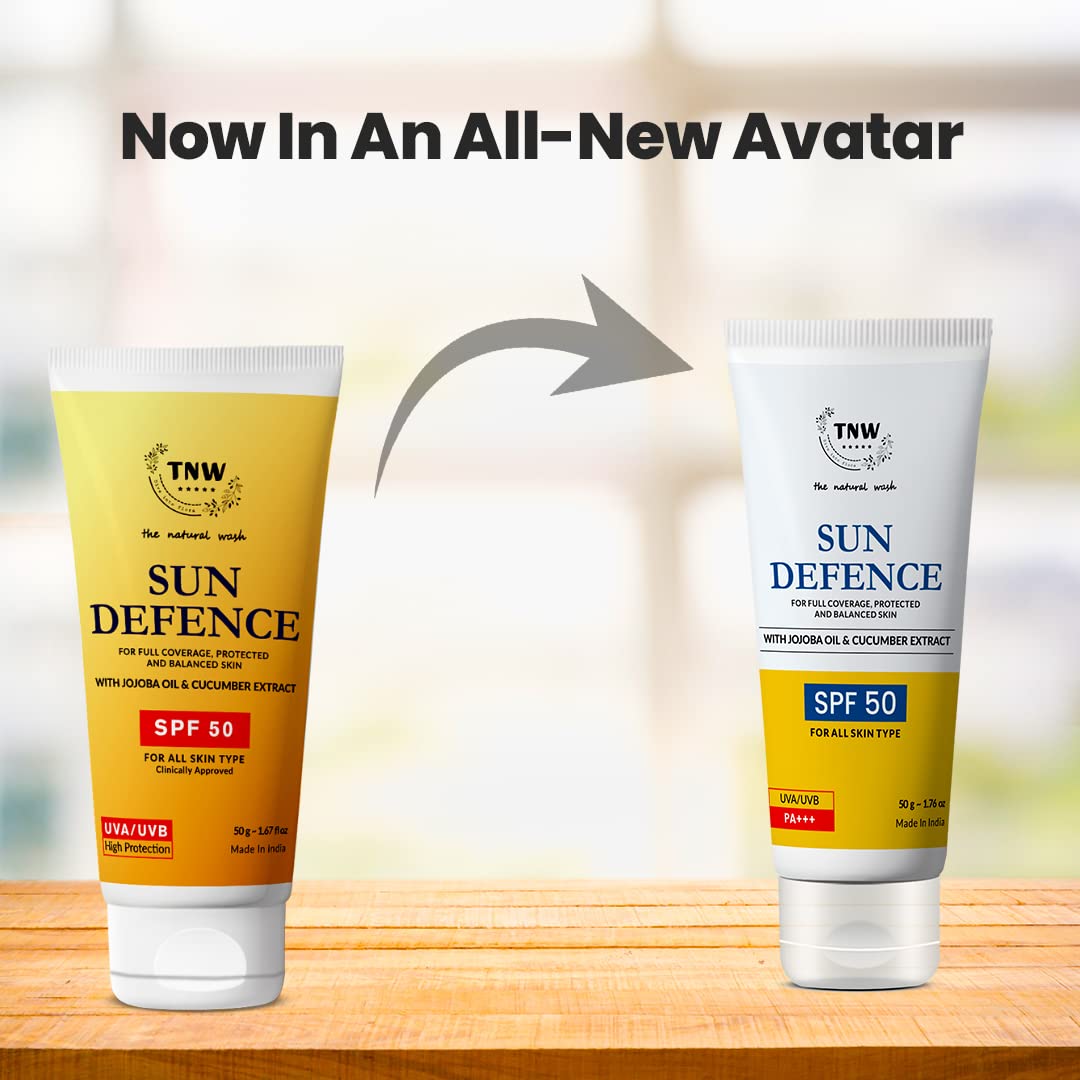 The Natural Wash Sun Defence SPF 50 Cream - Drmedicart
