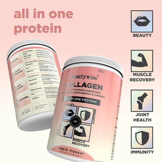 Buy Beautywise All In One Collagen Proteins - Apple from DrMediCart, Ship from India to USA