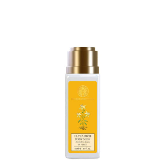 Buy Forest Essentials Ultra-Rich Body Milk Mashobra Honey & Vanilla from DrMediCart, Ship from India to USA