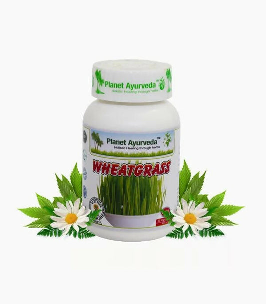 Planet Ayurveda Wheatgrass Capsules