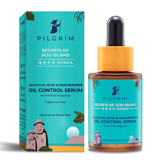 Buy Pilgrim Salicylic Acid & Niacinamide Oil Control Serum from DrMediCart, Ship from India to USA